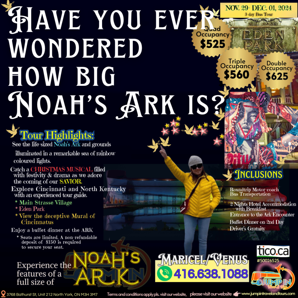 Noah's Ark Encounter Flyer '2024 (Instagram Post)